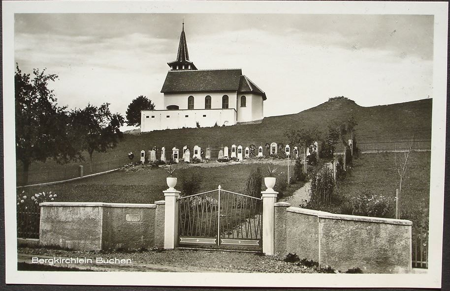 Cartoline postali: BUCHEN bei Thun - Bergkirchlein – Nuovo (secondo la descrizione) da Jona venduto da philajona