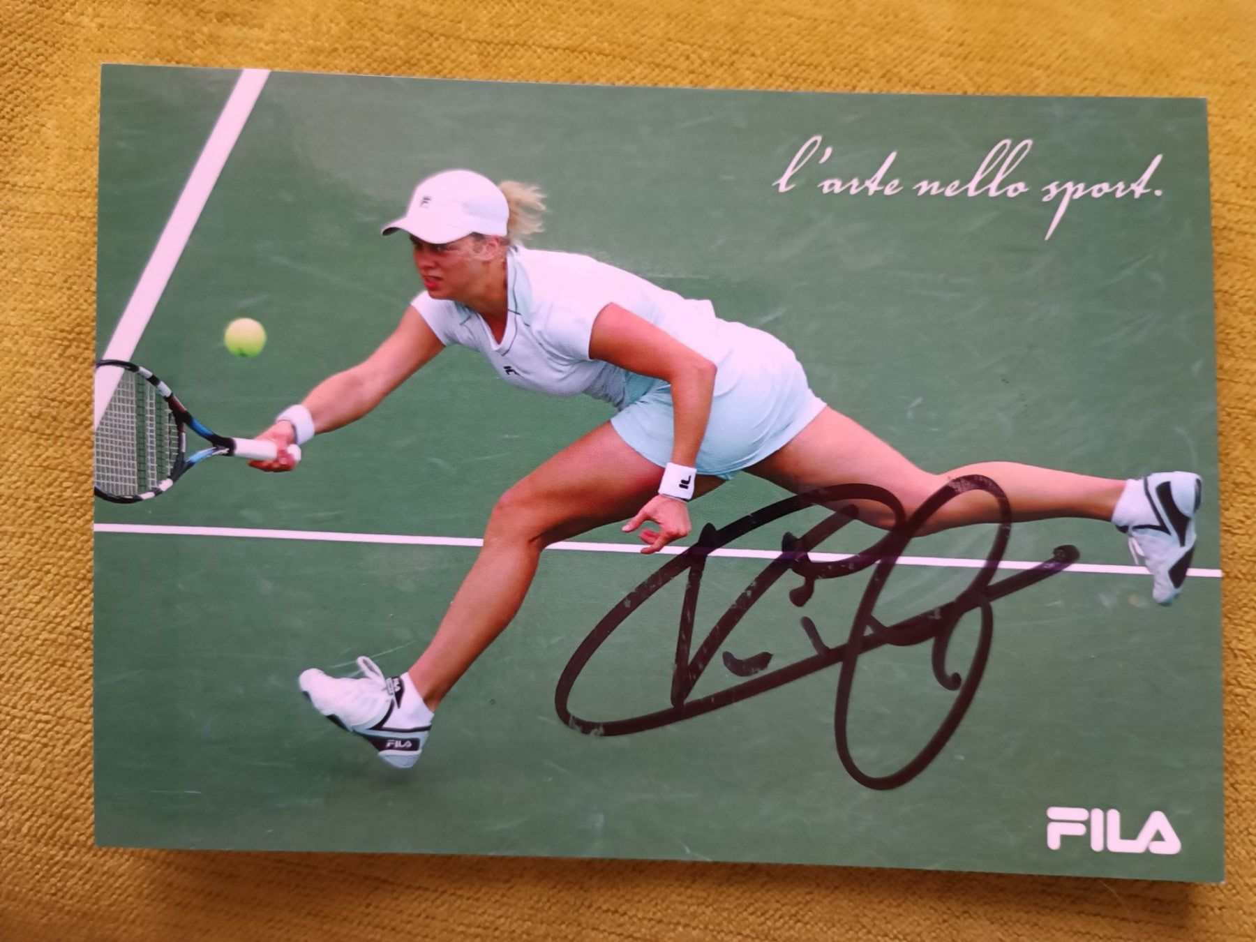 Autographes: Kim Clijsters - Tennnis - handsigniert – D'occasion à Menziken par Autogramme