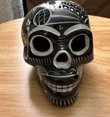 Skulpturen & Statuen: Authentic Mexican Ceramic Skull – Stunning Calavera – Gebraucht aus Rolle von Groovytrain 2