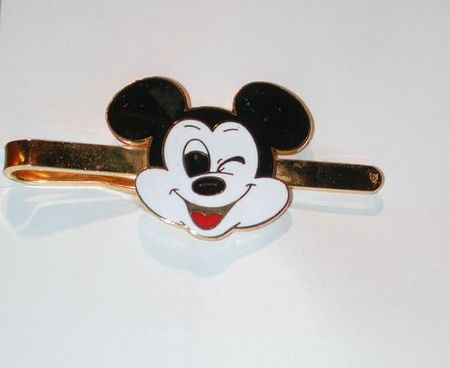 Micky Maus Krawattennadel, Krawattenklammer