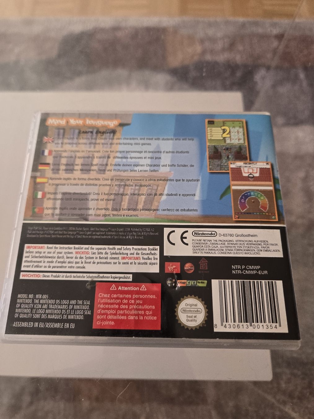 Giochi: Mind Your Language: Learn English Nintendo DS – Usato da Bussigny venduto da Kfdlt 1