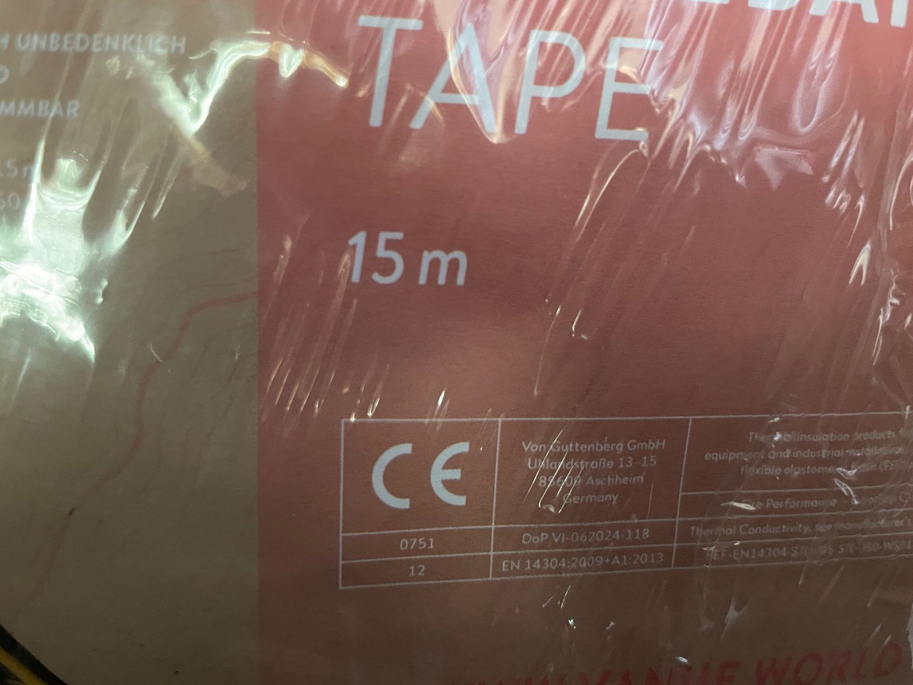 Sanitari: Vanue Fix Klebeband 15 m – Nuovo e nell'imballaggio originale da Waldkirch venduto da SANDRADUBLER 3
