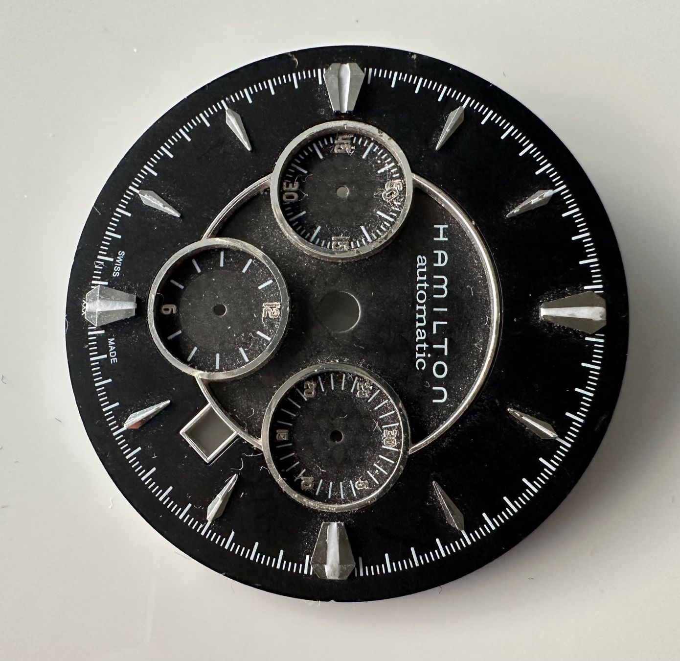 Hamilton Orologi: HAMILTON - CADRAN HAMILTON AUTOMATIC 37 mm - NOS – Nuovo (secondo la descrizione) da Conthey venduto da advisia 1