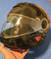 Motorradhelm Klapphelm schwarz Grösse M gebraucht