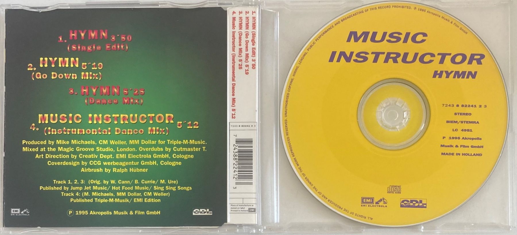 CDs: MUSIC INSTRUCTOR - HYMN – Gebraucht aus Poliez-Pittet von Newtown-Records 1