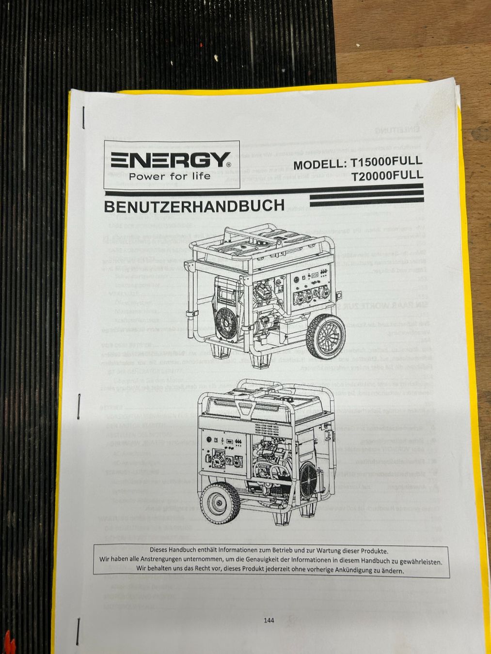 Stromgeneratoren: Generator 15KVA Benzin – Gebraucht aus Walkringen von Fiat411 7