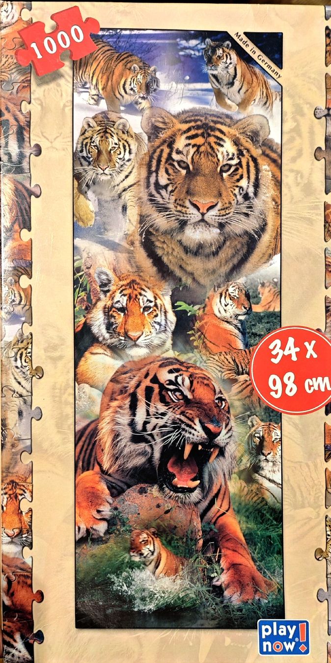 Puzzle: Puzzle Tiger 1000 Teile – Usato da Aesch BL venduto da desi1991