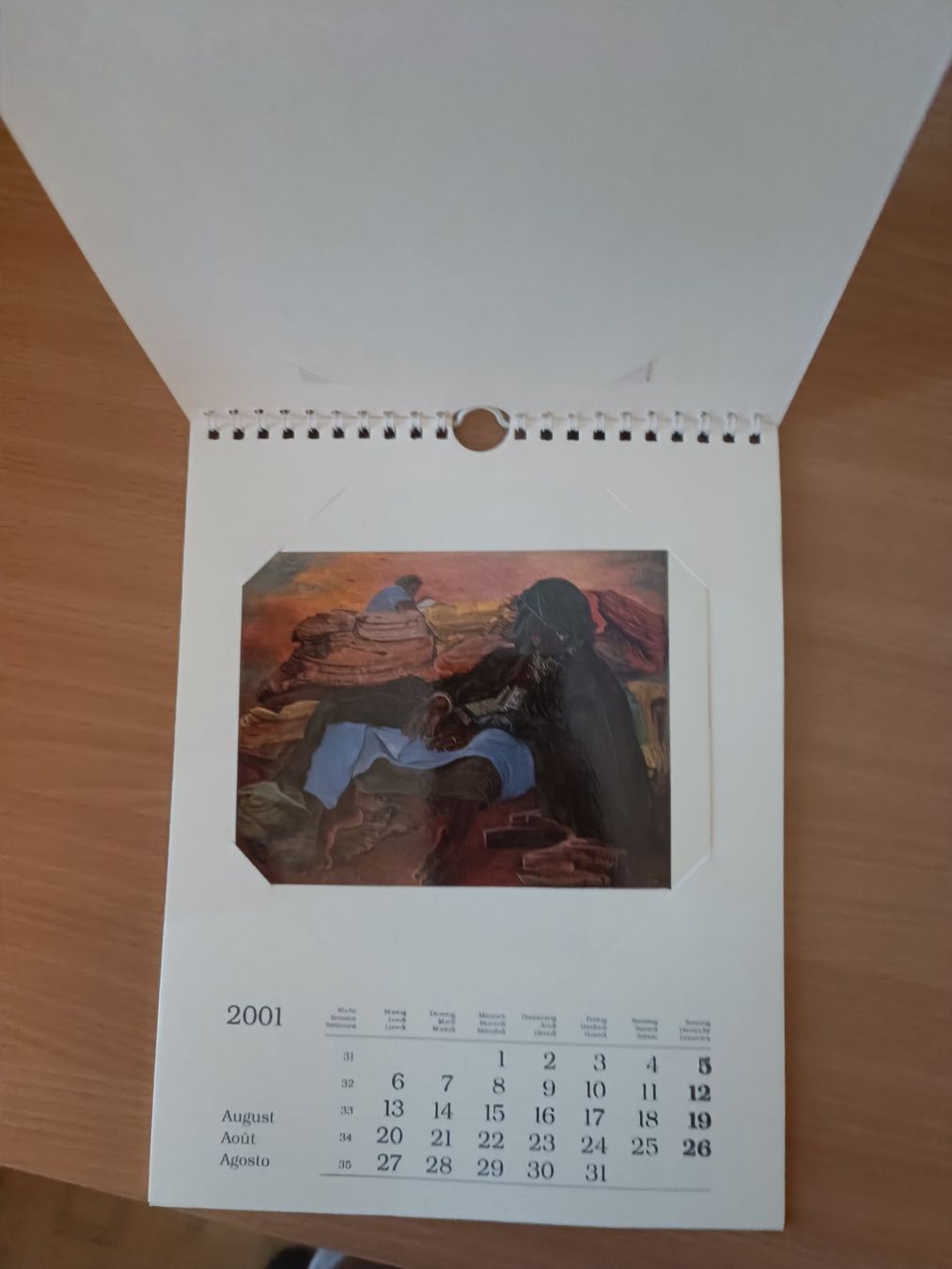 Bücher: Hans Erni - Handsignierter Kalender 2001 – Gebraucht aus Menziken von Artographs 2