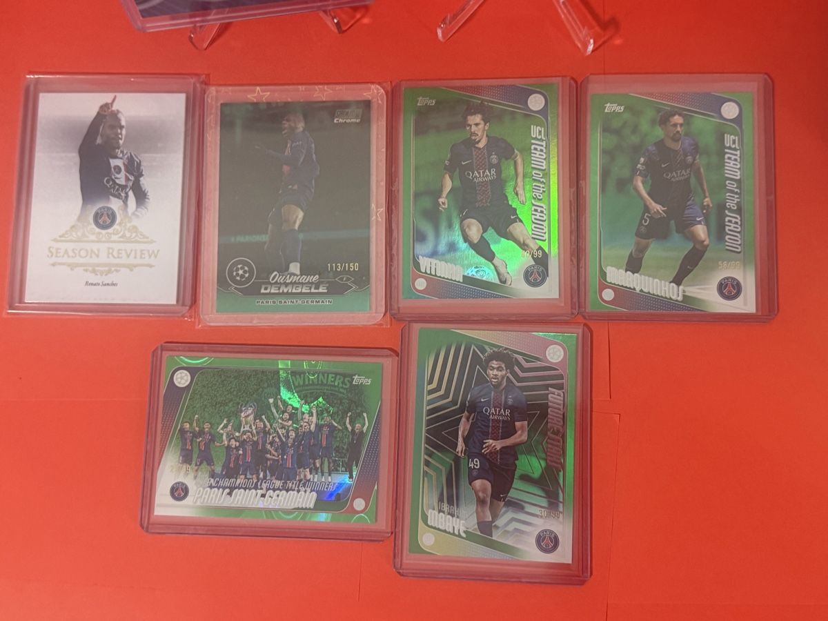 Topps Sammelbilder & Trading cards: PSG Sammlung – mit nummerierten Karten & Patch – Neu (gemäss Beschreibung) aus Embrach von BenzosCards 3