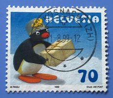 Nr.964 Klein-Pingu GESTEMPELT Sonderpostmarken 1999  