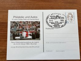 Deutschland GP Auto und Jugend Bruchsal Karte1996 (E1643)