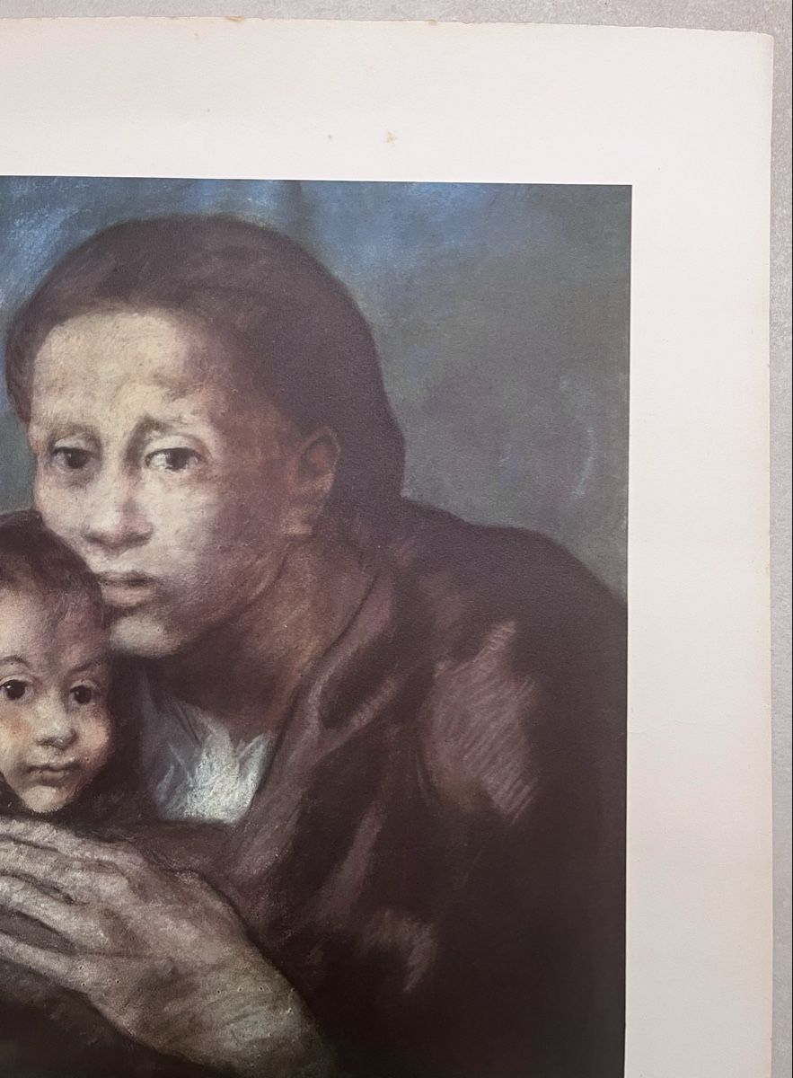 Grafica & Litografie: Pablo Picasso, Maternité (handsigned) – Usato da Cadempino venduto da RVA2301 3
