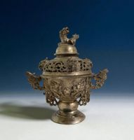 Bronze Drachen Räuchergefäß aus China – Sammlungsauflösung