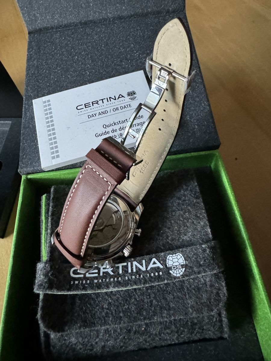 Certina Orologi: Toller neuer Herrenchronograph Certina DS Pilot, Automatic – Nuovo e nell'imballaggio originale da Rünenberg venduto da Fendi02 3