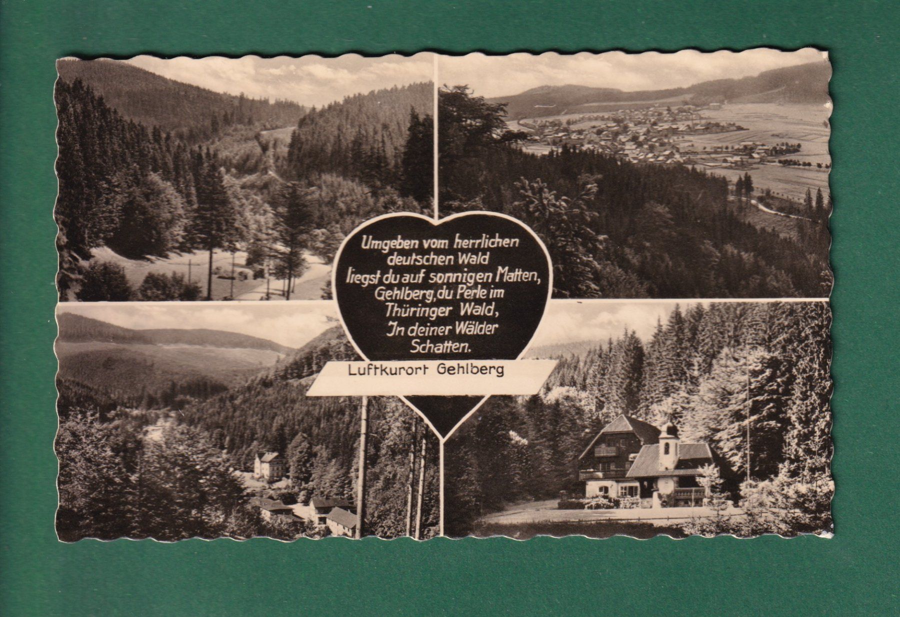 Cartes postales: GEHLBERG - 4 Bilder – D'occasion à Pully par nicecards-shop
