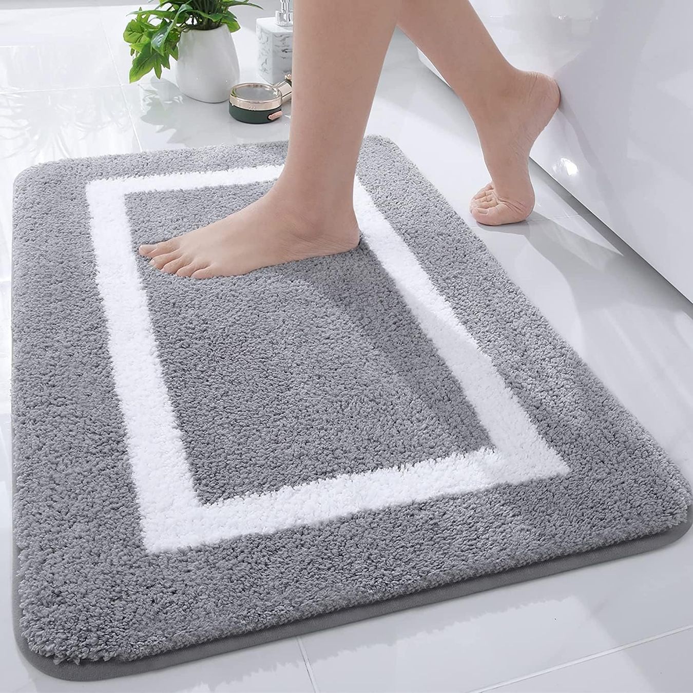 Tappetini fitness: Badezimmerteppich 40 x 60 cm – Nuovo e nell'imballaggio originale da Nuglar venduto da SaleRitter