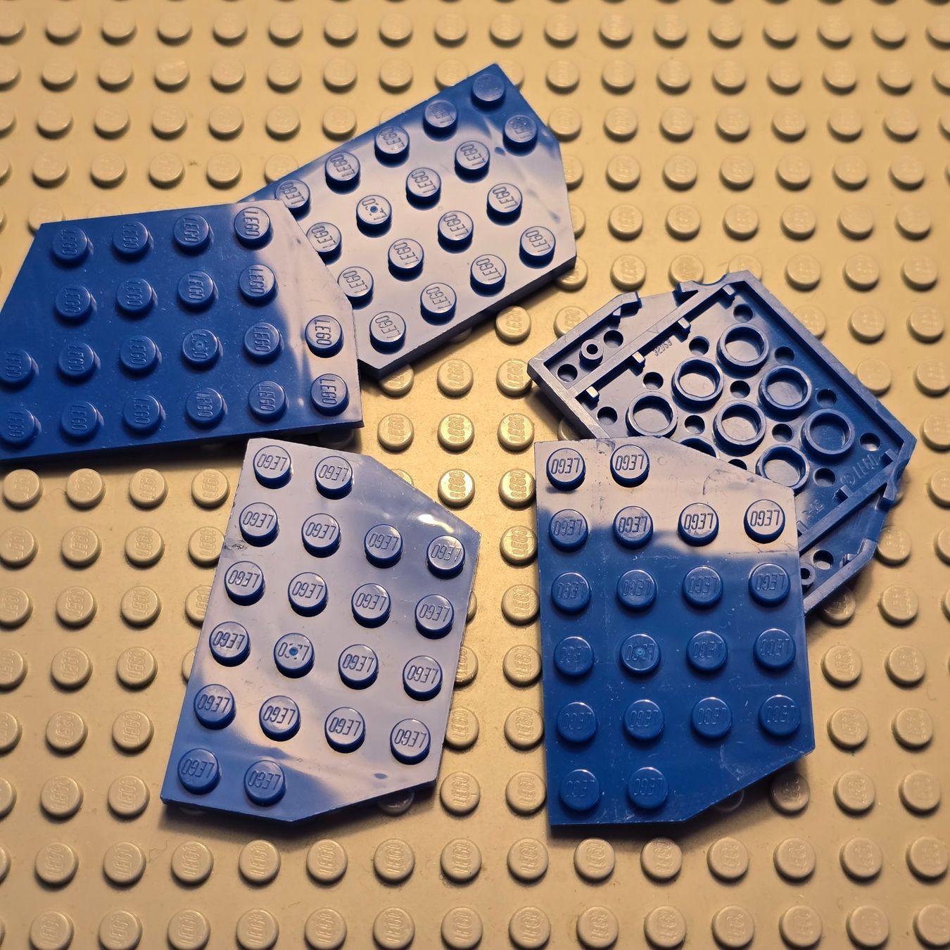 Lego Kit di costruzioni: Lego 5x Platten 4x6 (32059) – Usato da Basel venduto da Swi-7621