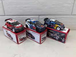 Lot 3 voitures rallye Majorette WRC occasion