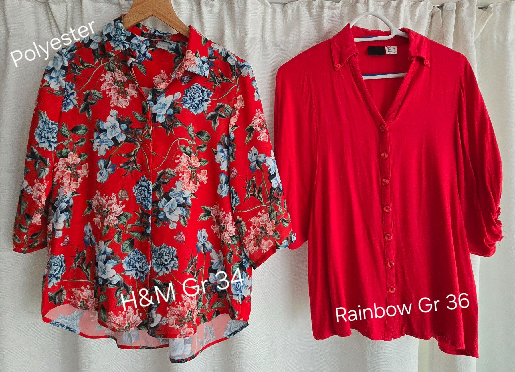 Camicette: Sommer Blusen H&M & Rainbow, Gr. 34 & 36 – Usato da Meggen venduto da everydaysale