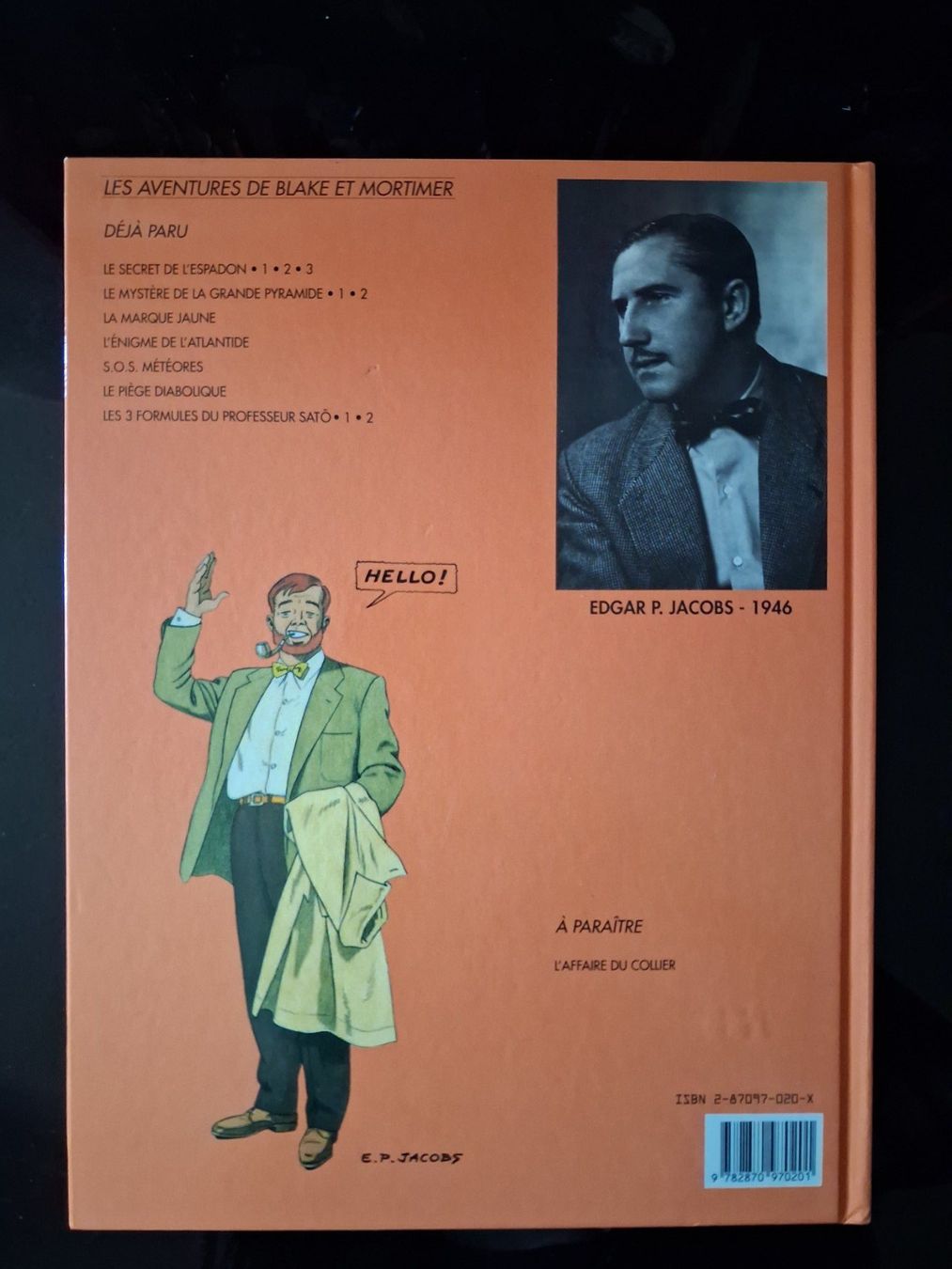 Fumetti: BD Blake et Mortimer Le Piège Diabolique 1990 – Usato da Cartigny venduto da pgc_fk9s 1