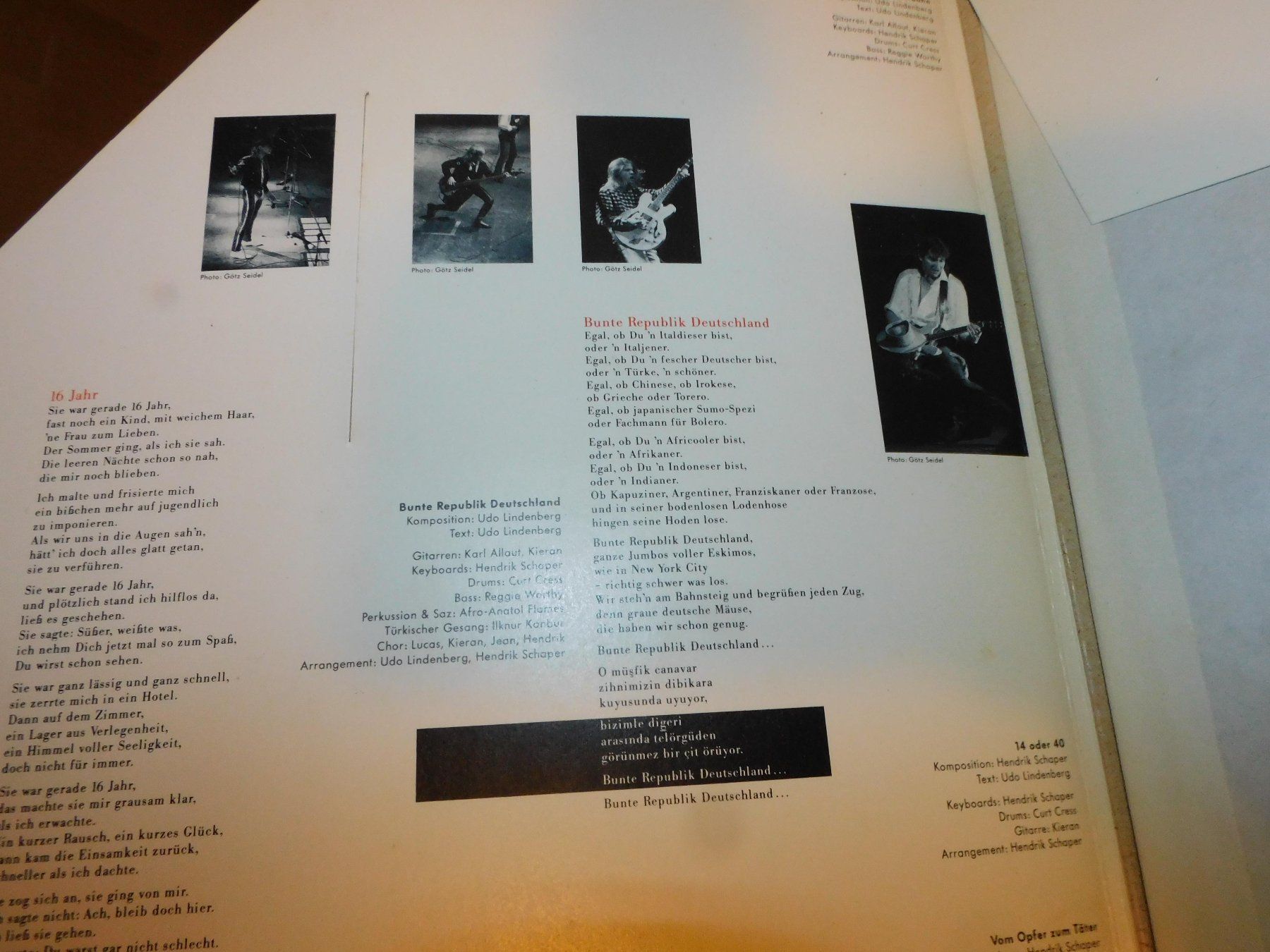 Dischi in vinile: Lp Schallplatte Udo Lindenberg   1989 – Usato da Sursee venduto da 76 7