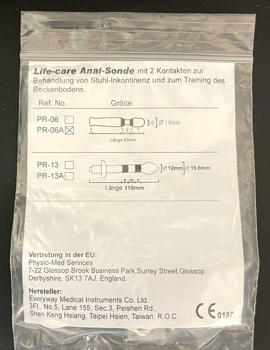 Dispositivi per massaggi: Sonde -  PR-06A – Nuovo e nell'imballaggio originale da Oftringen venduto da Vucki 2