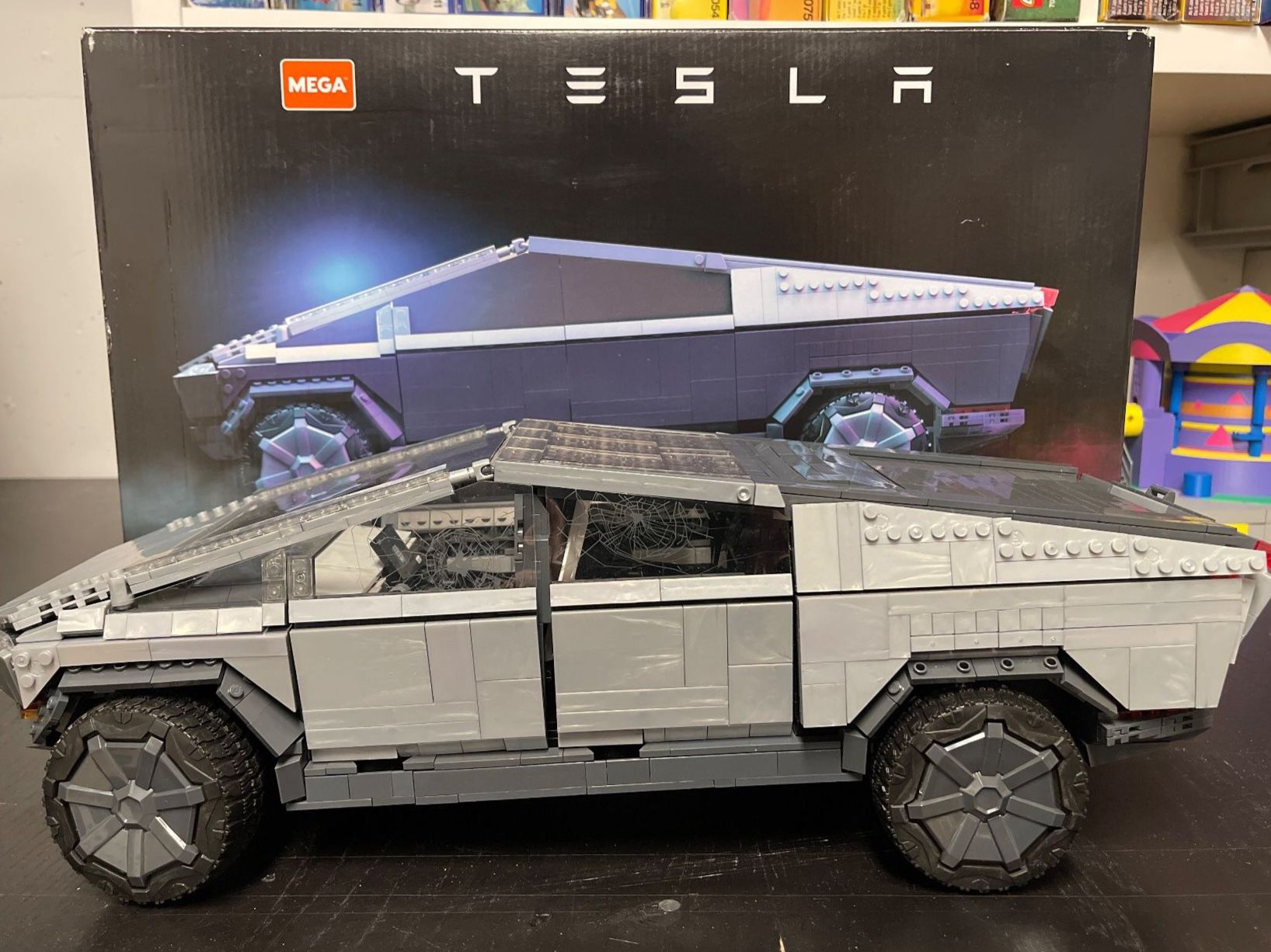 Mega Kit di costruzioni: Mega Tesla Cybertruck Bausatz – Usato da Villigen venduto da ONITRO81