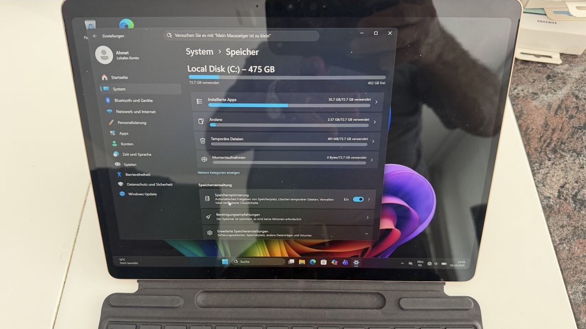 Microsoft Portables: MICROSOFT Surface Pro, Copilot+ PC, 13i touchscreen, Snapdra – D'occasion à St.Gallen par gauwo 4