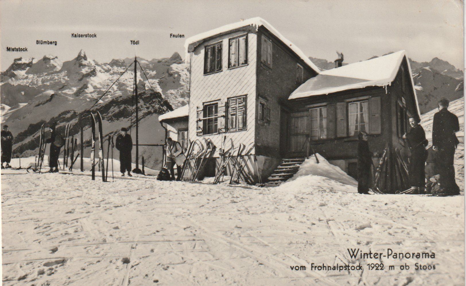 Cartoline postali: Frohnalpstock ob Stoos m Winter – Usato da Rorschacherberg venduto da fratovi2