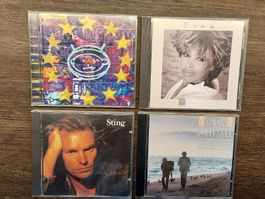 4 CD Tina Sting U2 Simon and Garfunkel