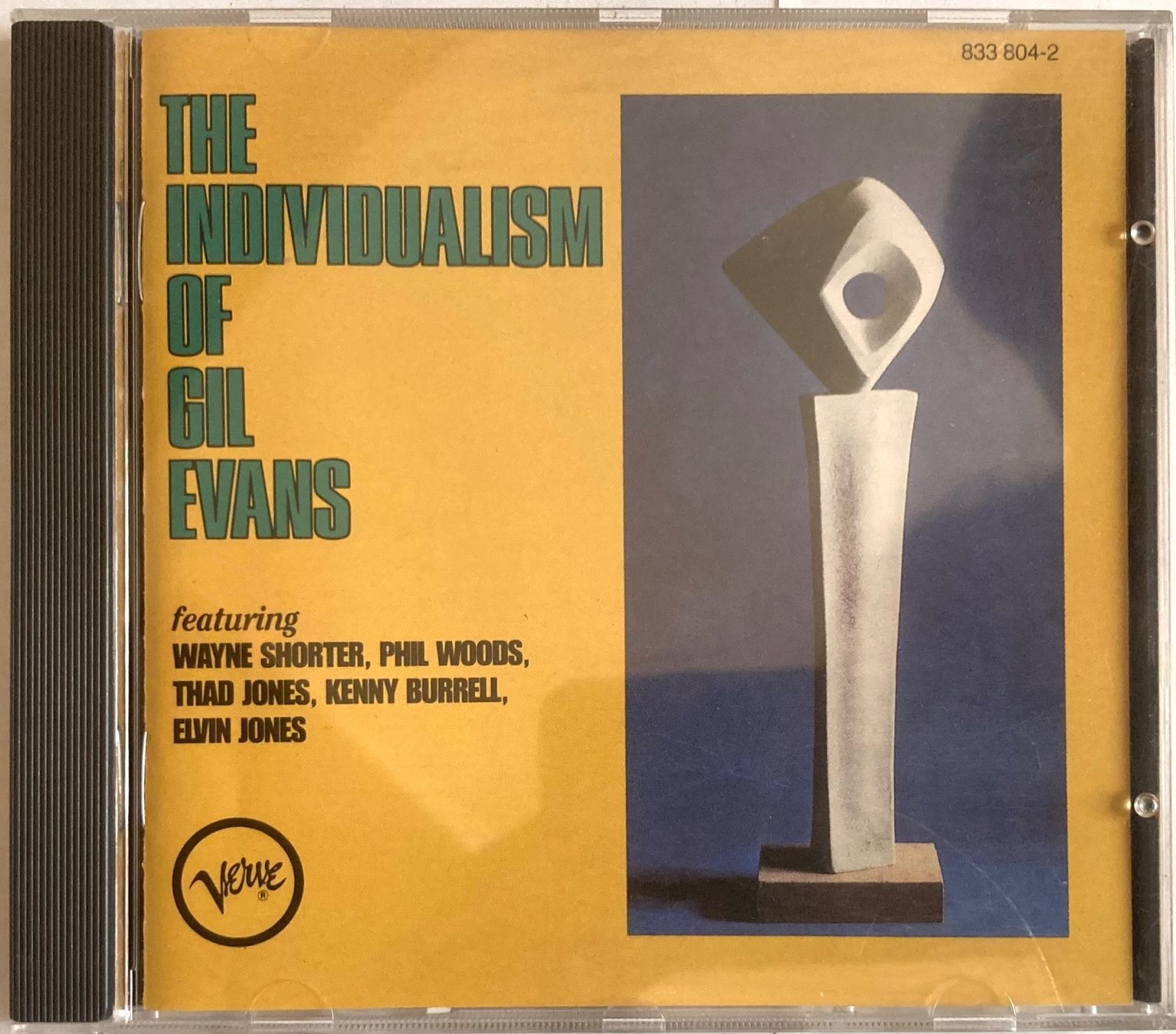 CD: GIL EVANS - THE INDIVIDUALISM OF GIL EVANS – Usato da Poliez-Pittet venduto da Newtown-Records