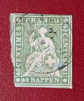 STRUBEL 26G GRÜNER SF DREISEITIG RANDLINIE 1862