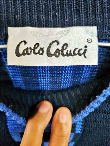 Carlo Colucci Maglioni & Felpe: Carlo Colucci Vintage Pullover mit geometrischem Muster - – Usato da Zug venduto da vinokilo 4