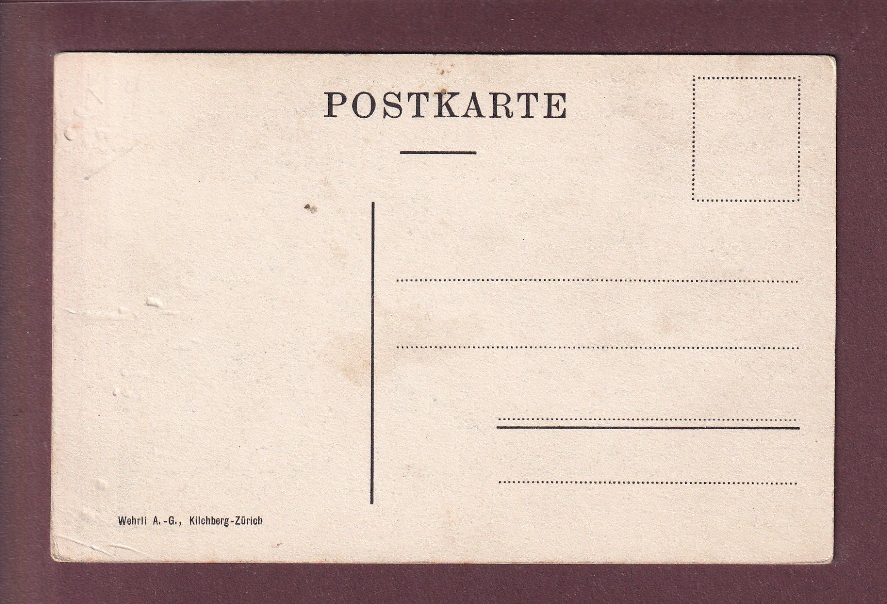 Cartoline postali: RAGAZ - Dorfbad – Usato da Pully venduto da nicecards 1