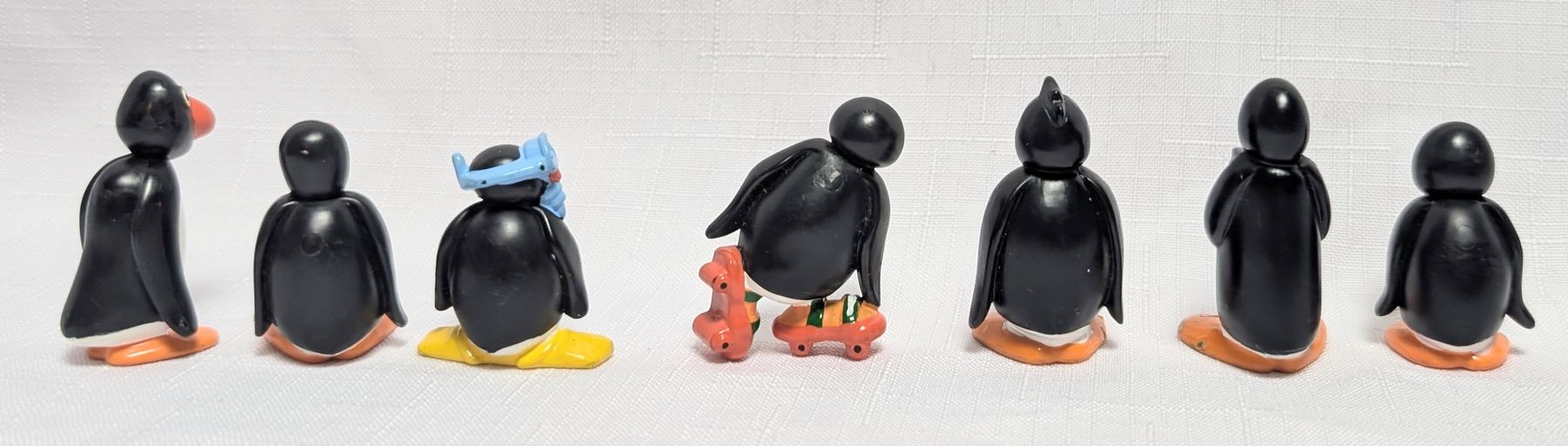Statuette: 7x Vintage Pingu Sammel Figuren – Usato da Wängi venduto da ABIZONE-86 3