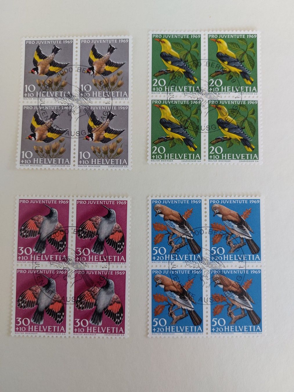 Alle Briefmarken: Marken Pro Juventute – Gebraucht aus Sarmenstorf von SCBern76 1