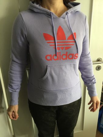 Adidas Kapuzen Pulli Hoodie Gr.38