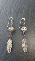 Boucles d'oreilles avec améthystes