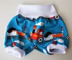 Kurze Pumphose mit Retro Train 56/62 NEU
