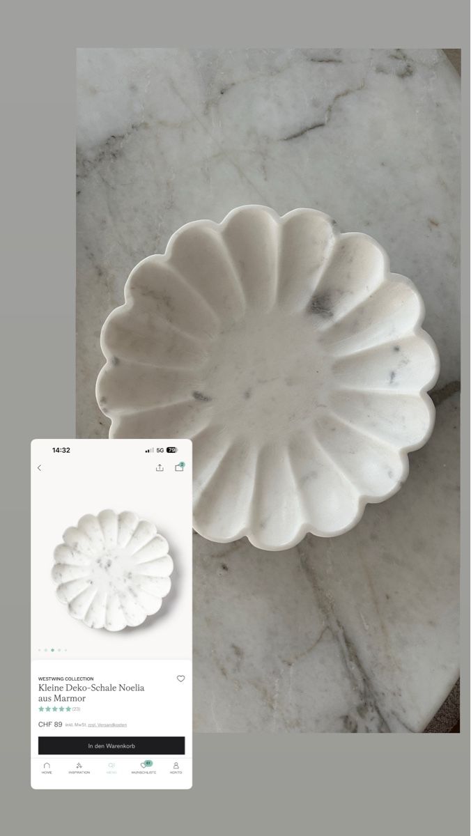 Tutte le decorazioni: Marmor Schale Westwing  – Usato da Güttingen venduto da len_s7v5 1