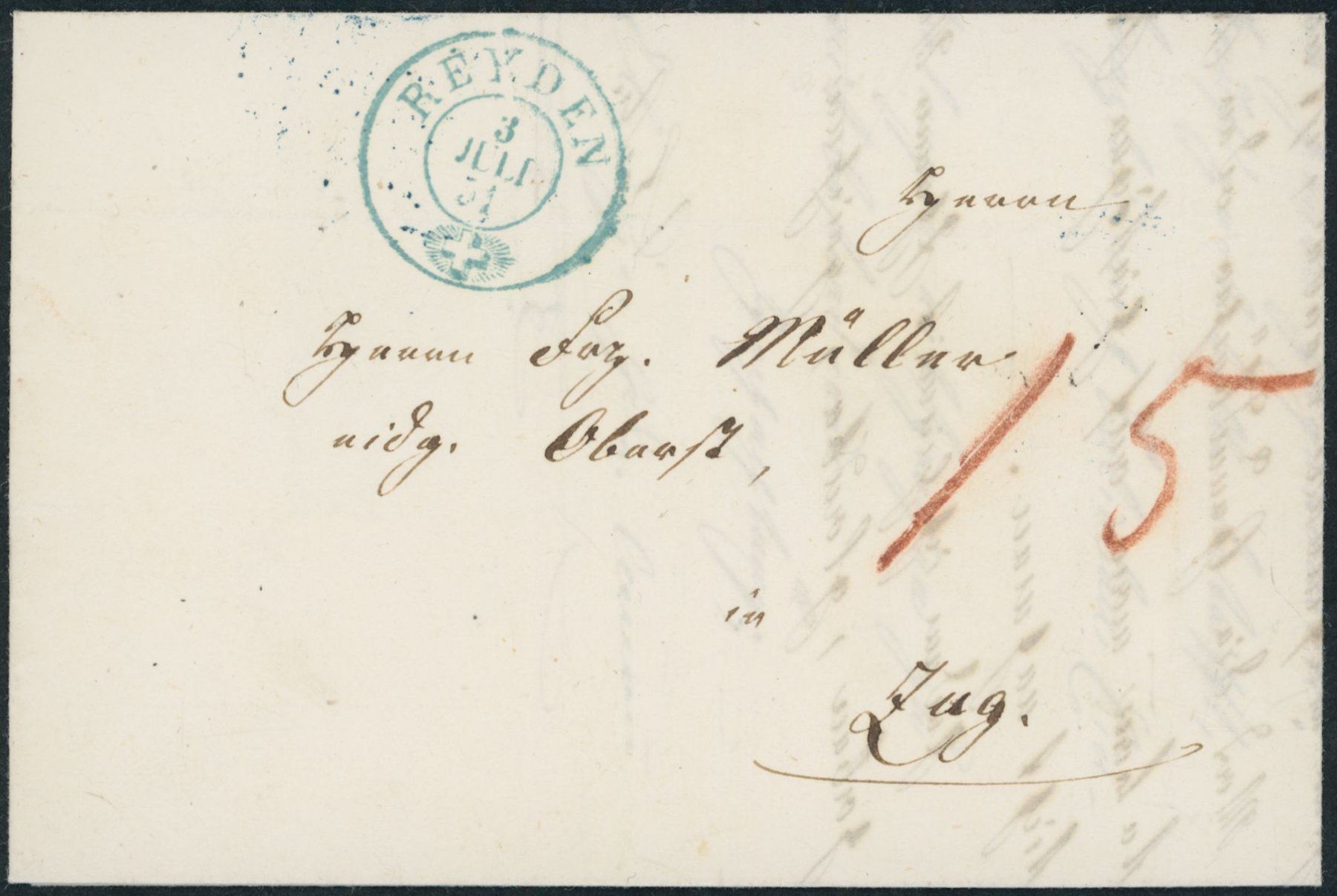 Alle Briefmarken: LU Reiden - Brief – Gebraucht aus Schindellegi von leecollect