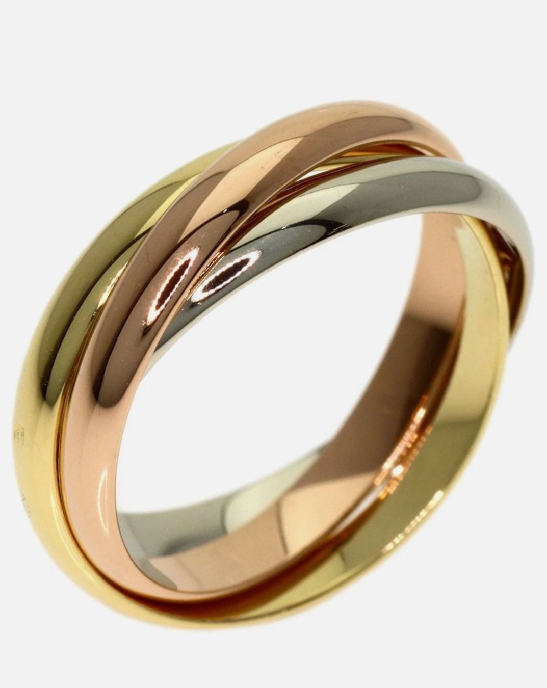Cartier Anelli: Cartier Trinity Ring 18K Gold GR.47 – Usato da Bottighofen venduto da menschenfamilie 3