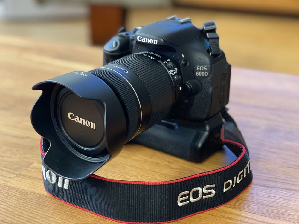 Canon EOS 600D + Tasche Samsonite+ Pro Batteriegriff | Kaufen auf Ricardo