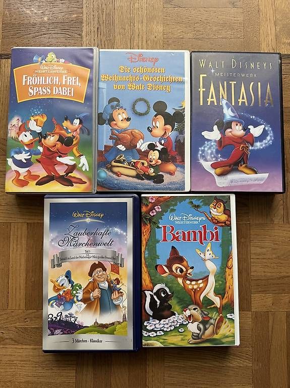 Alle VHS: Disney-VHS-Filme – Gebraucht aus Wettingen von ale_6nyg