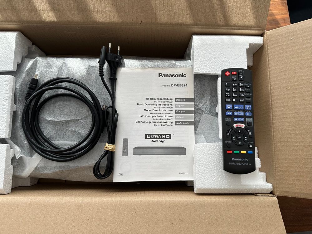 PANASONIC DP-UB824EGK (4K/UHD/Blu-ray Player) | Kaufen auf Ricardo