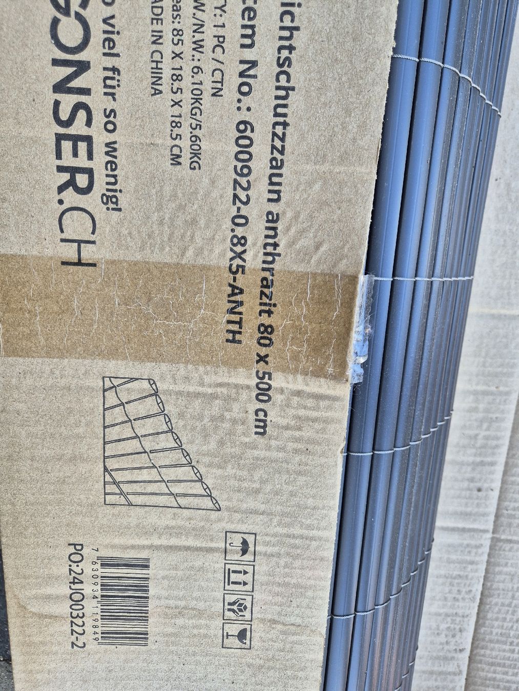 Fendivista: Barrière de clôture – Nuovo (secondo la descrizione) da Argnou (Ayent) venduto da emnonaol 1