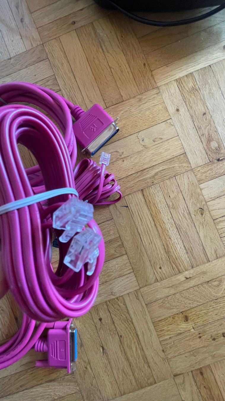 Cavi: Pinke Computer Drucker Modem Kabel diverse Anschlüsse – Nuovo (secondo la descrizione) da Glattfelden venduto da cybermaxx 7