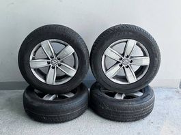 ORIGINALE 17 ZOLL VW FELGEN MIT WINTERPNEU 2022