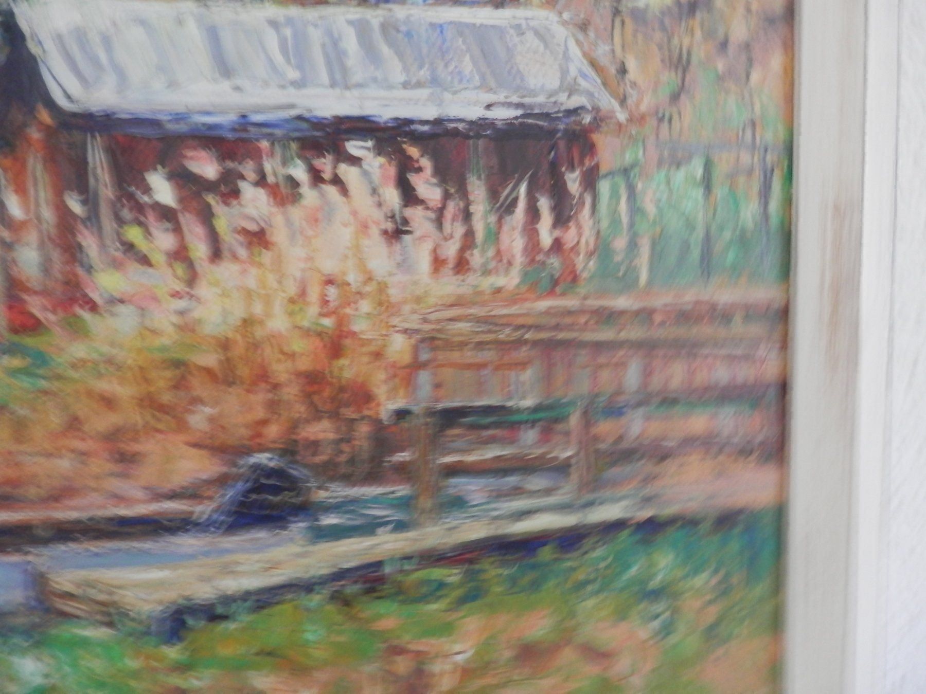 Dipinti: Frühling am Seeufer, unl.signiert, dat. – Usato da Zürich venduto da eileenchen1 5