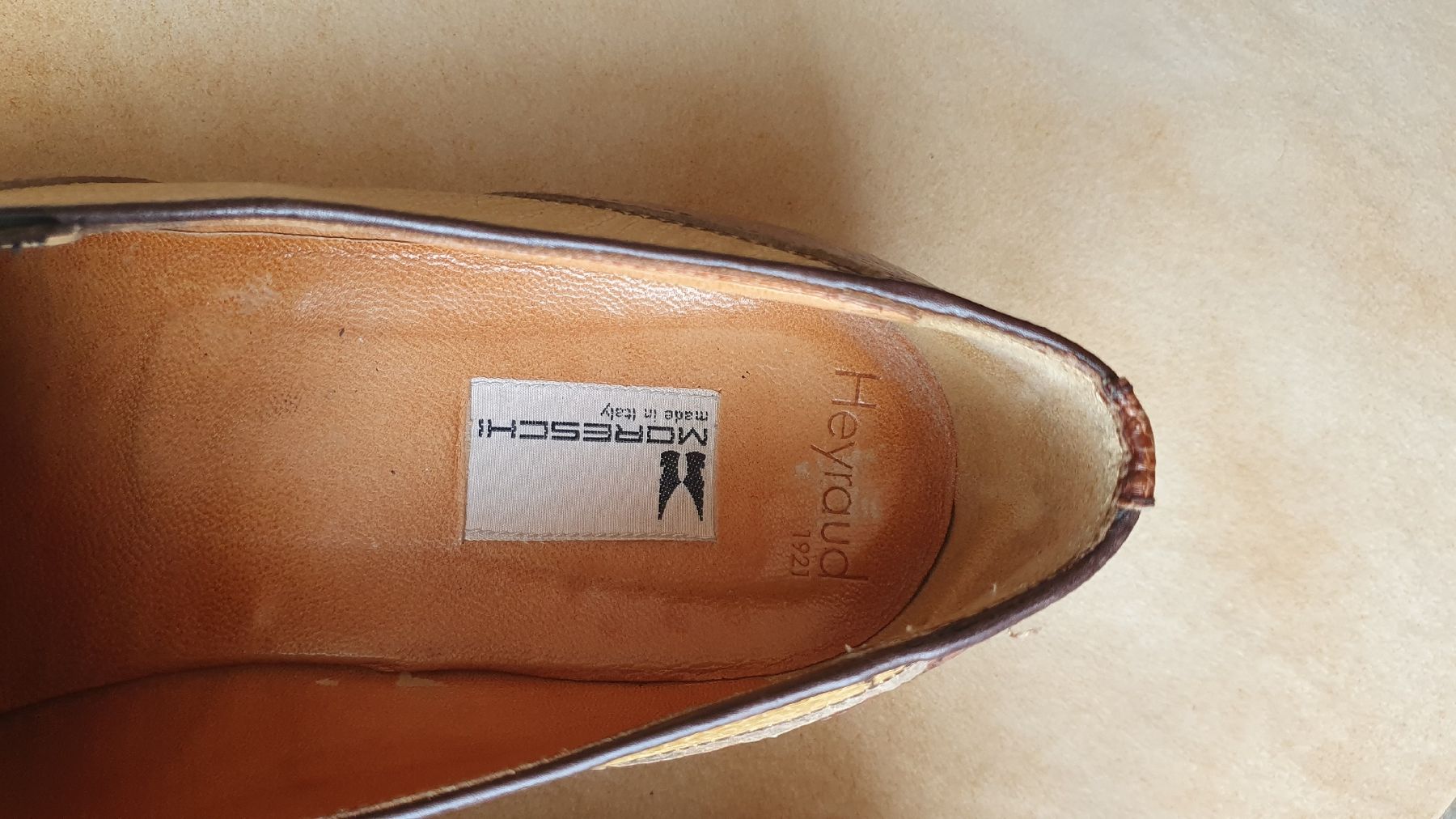 Scarpe da uomo: Moreschi cuir taille 44.5 – Usato da Erde venduto da zakleblanc 4